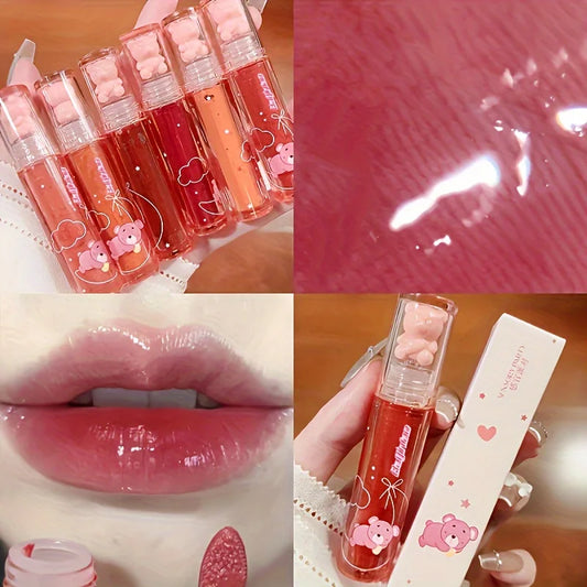 6 color lip glaze