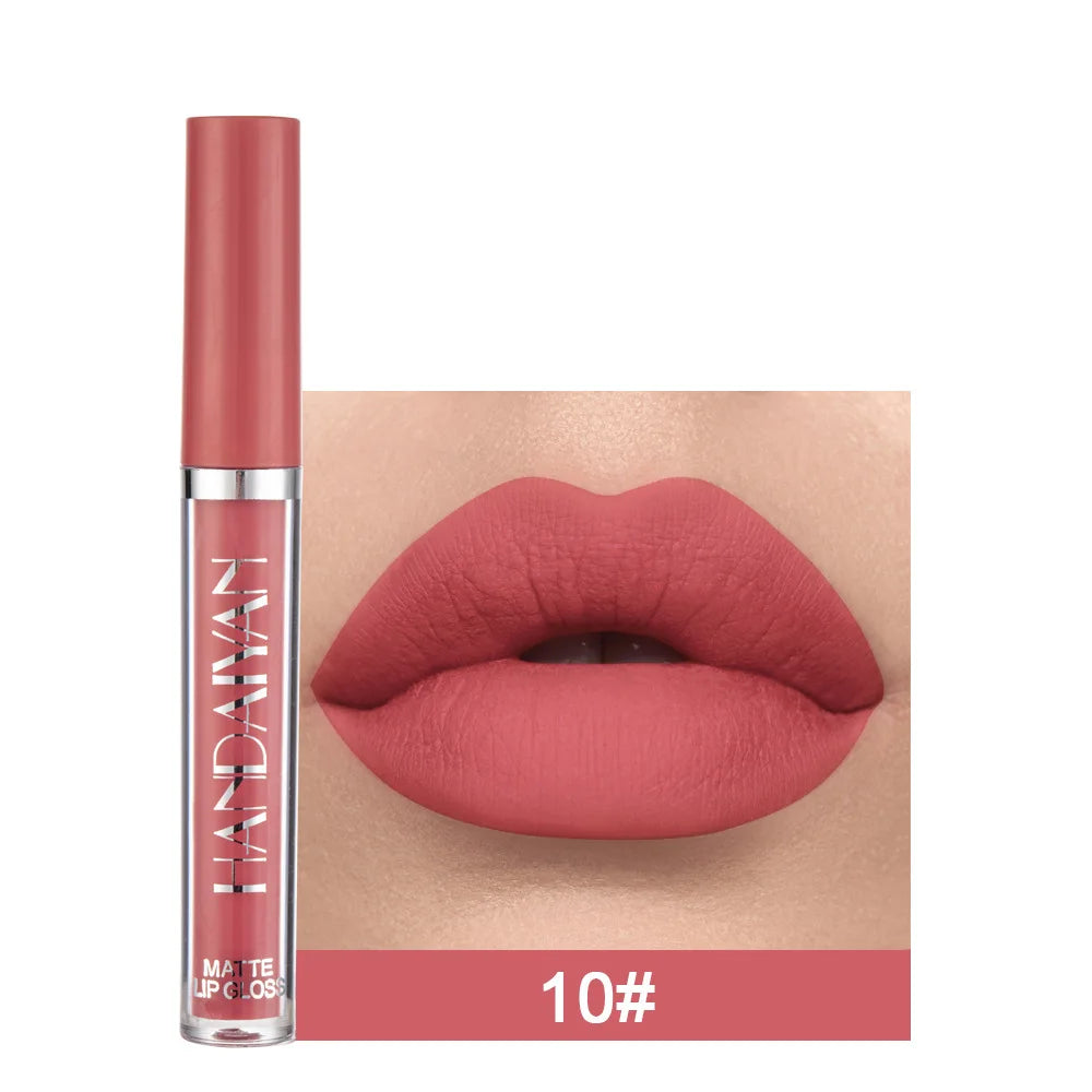 Handaiyan 12 Colors Matt Lip Gloss