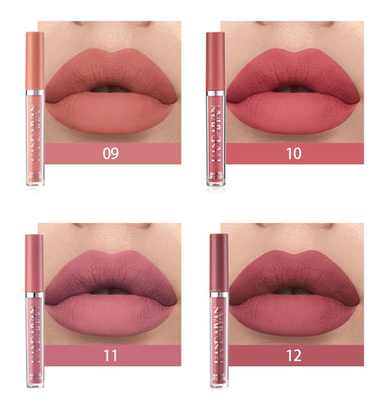 Handaiyan 12 Colors Matt Lip Gloss