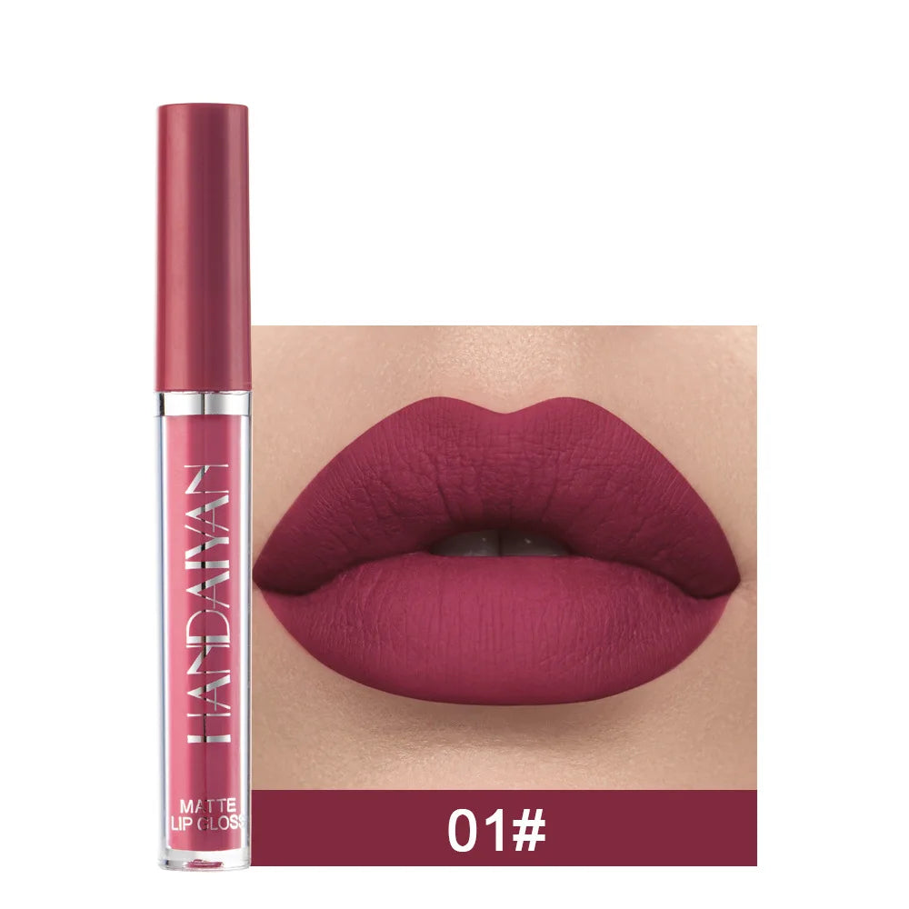 Handaiyan 12 Colors Matt Lip Gloss