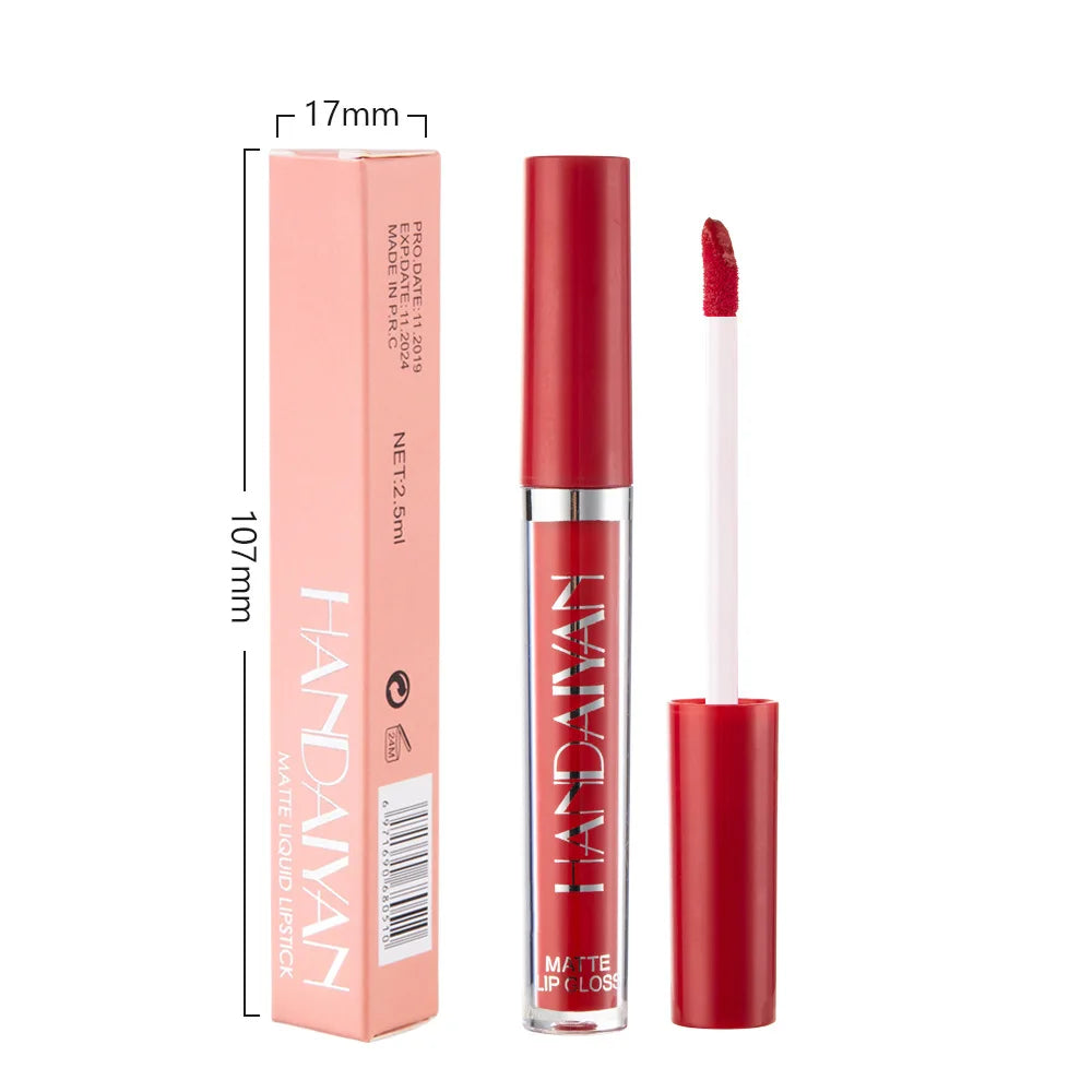 Handaiyan 12 Colors Matt Lip Gloss